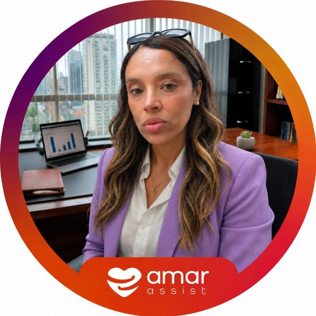 Josy, gerente de afiliados da Amar Assist